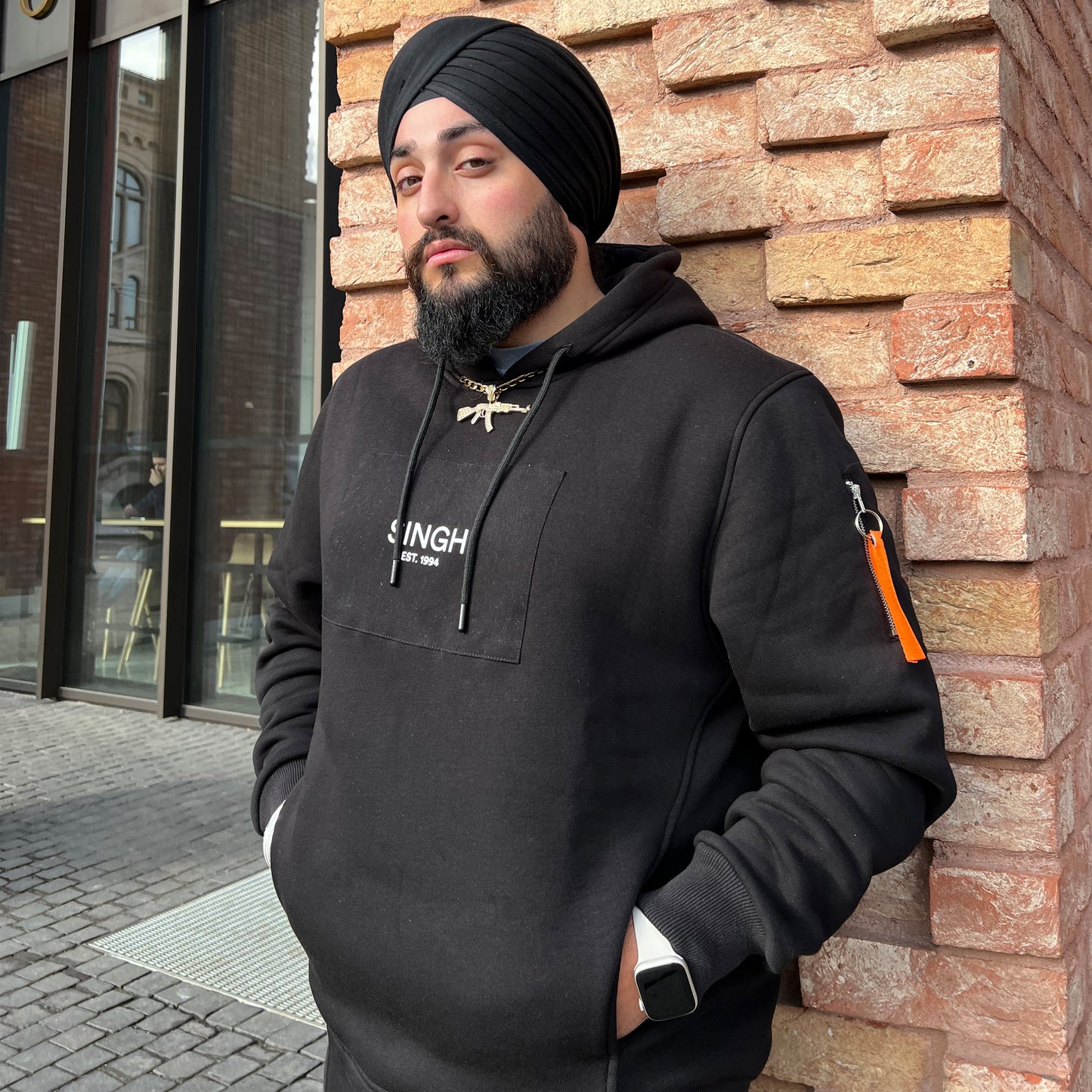 Season 3 Singh hoodie - Black