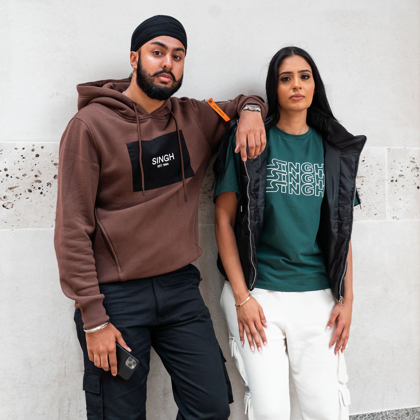 Season 3 Singh hoodie - Chocolate