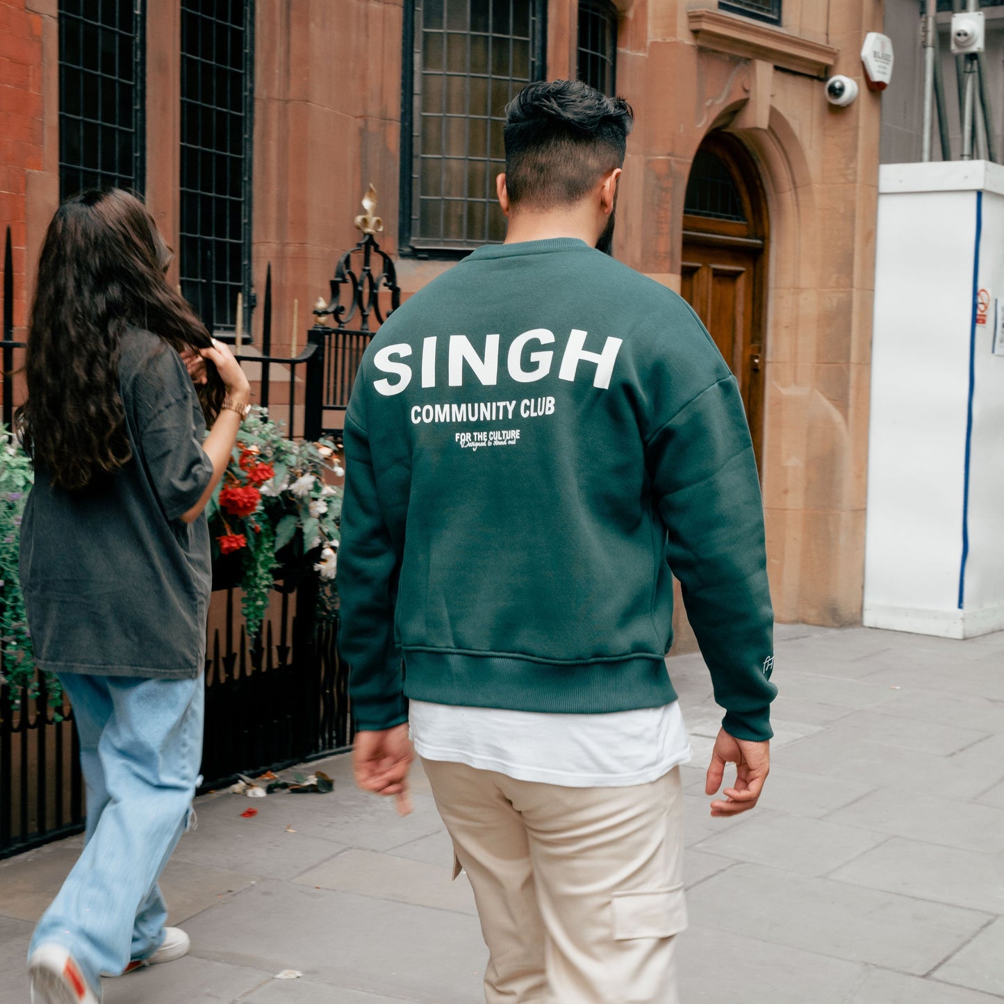 Community club Singh sweater - Green