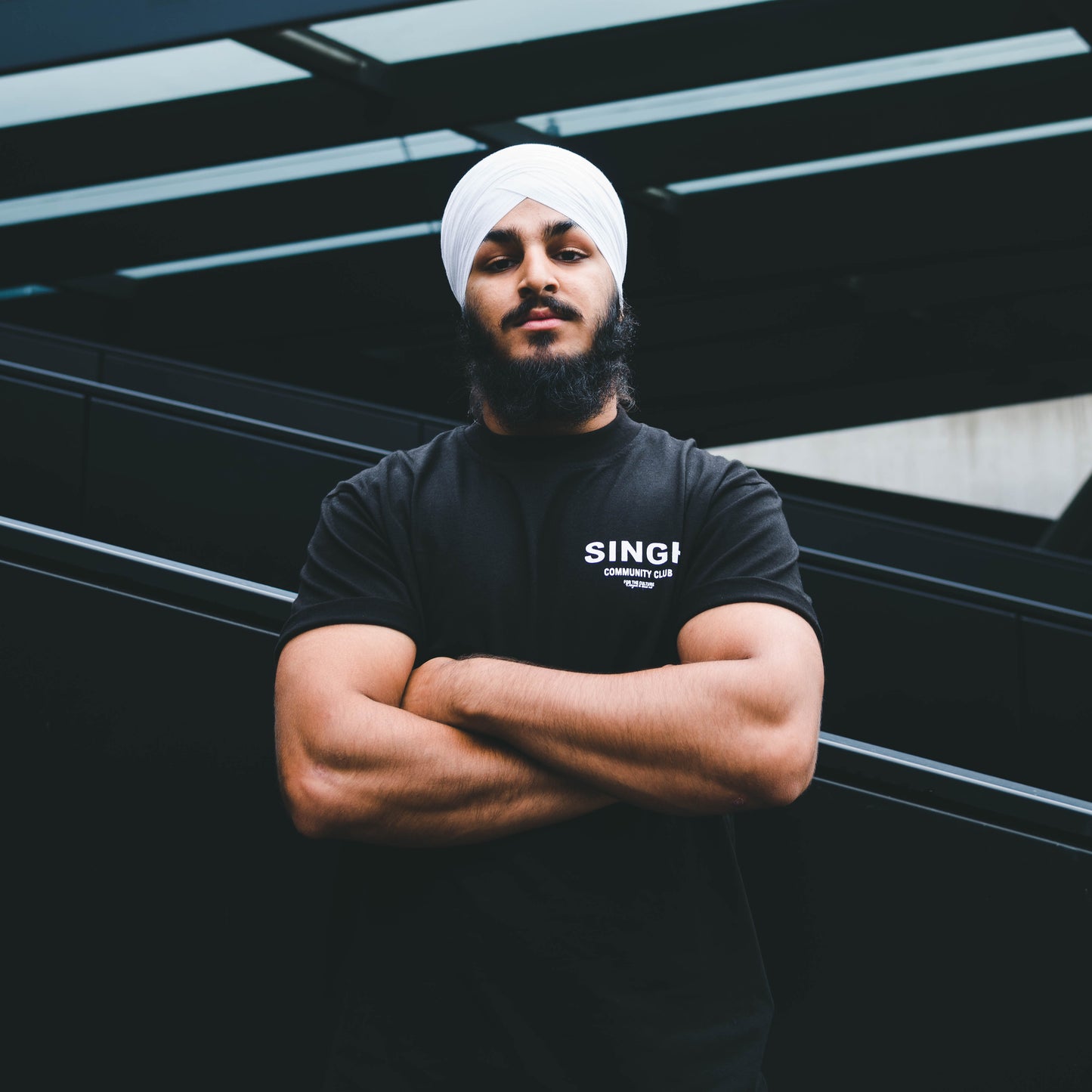 Community club Singh T-shirt - Black
