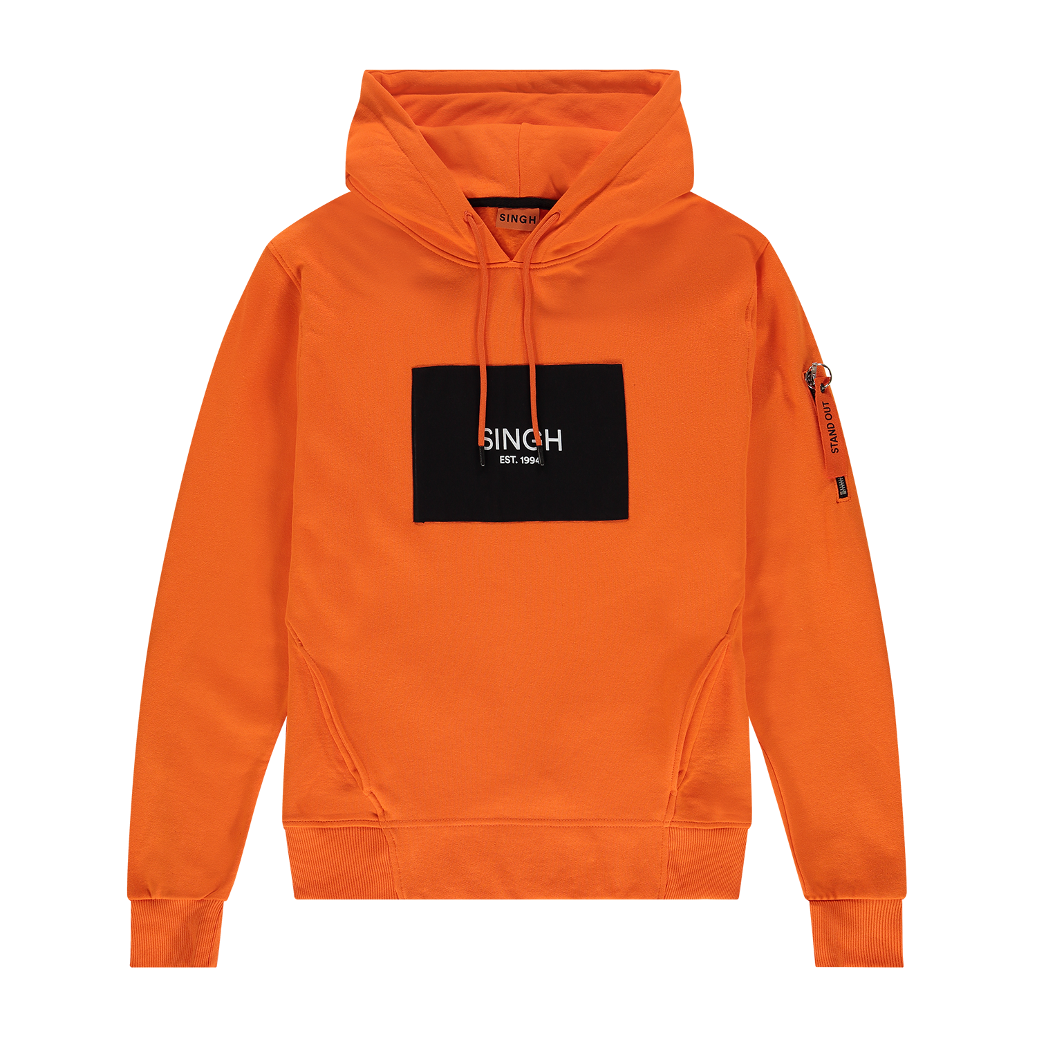 Orange daily 2025 paper hoodie