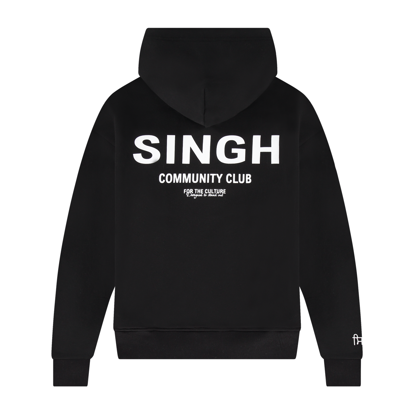 Community club Singh hoodie - Black